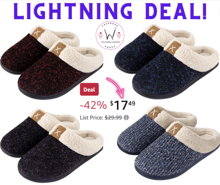 ULTRAIDEAS Memory Foam Slippers!